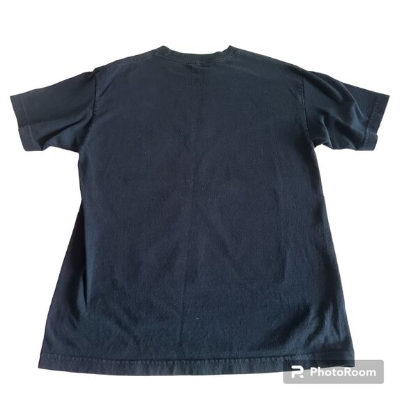 State of Mind Michigan Zig Zag Print T-Shirt Adult Medium Blue Midwest High Life - Picture 2 of 3